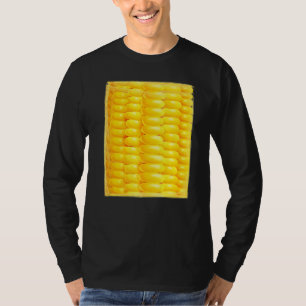 Mais-Kostüm-Bauer Vegetarier Mais Pop Gelb T-Shirt