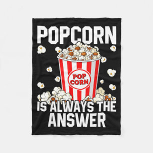 Mais-Kostüm-Liebhaber Popcorn Pop Shirt Fleecedecke
