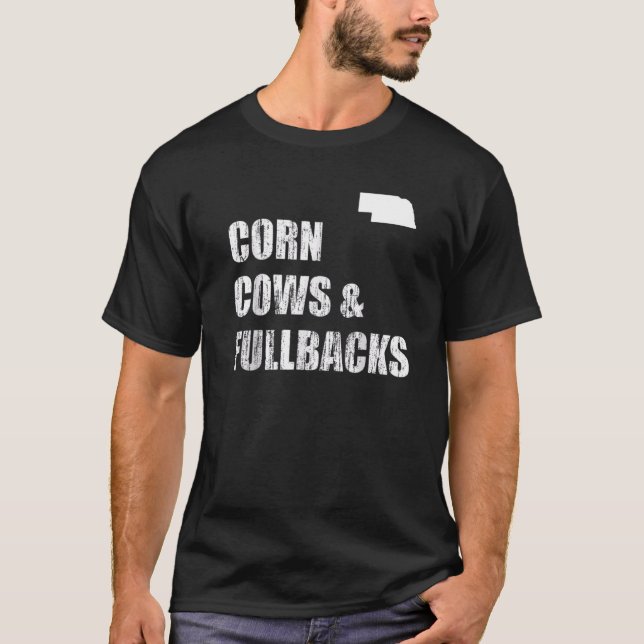 Mais Kühe Und Fullbacks 2 T-Shirt (Vorderseite)