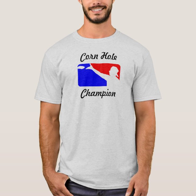 Mais-Loch-Meister T-Shirt (Vorderseite)