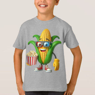 Mais mit Popcorn T-Shirt