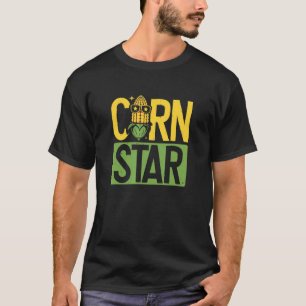 Mais-Sterne-Bauer Landwirtschaft T-Shirt