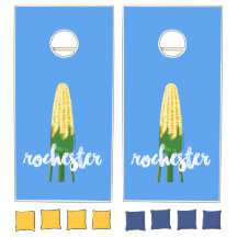 Mais-Turm Cornhole Spiel