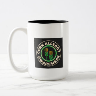 Maisallergie Zweifarbige Tasse