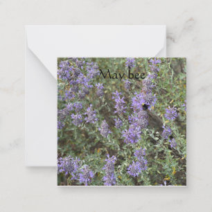 Maisbiene Mitteilungskarte