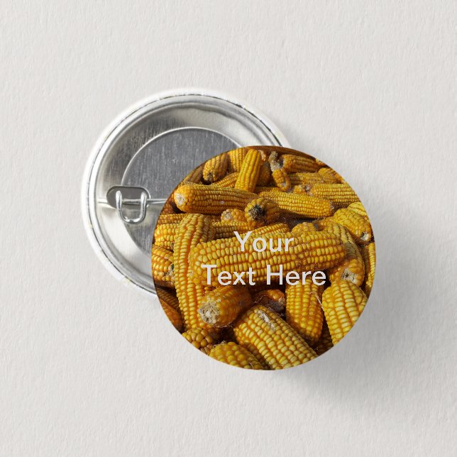 Maisernte Button (Vorne & Hinten)