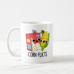 Maisflict Funny Cornflake Corn Pun Kaffeetasse
