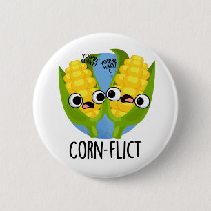 Maisflict Funny Mais Pun Button