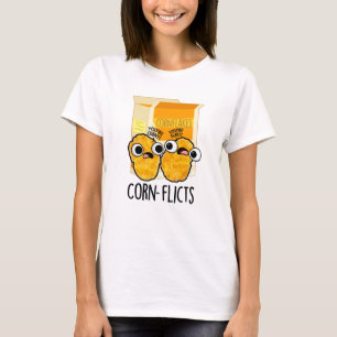 Maisflicts Funny Corn Flakes Pun T-Shirt