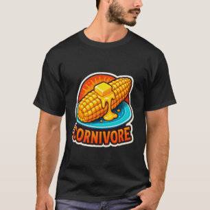 Maisfresser Lustiger Maisliebhaber Maiskolben Land T-Shirt