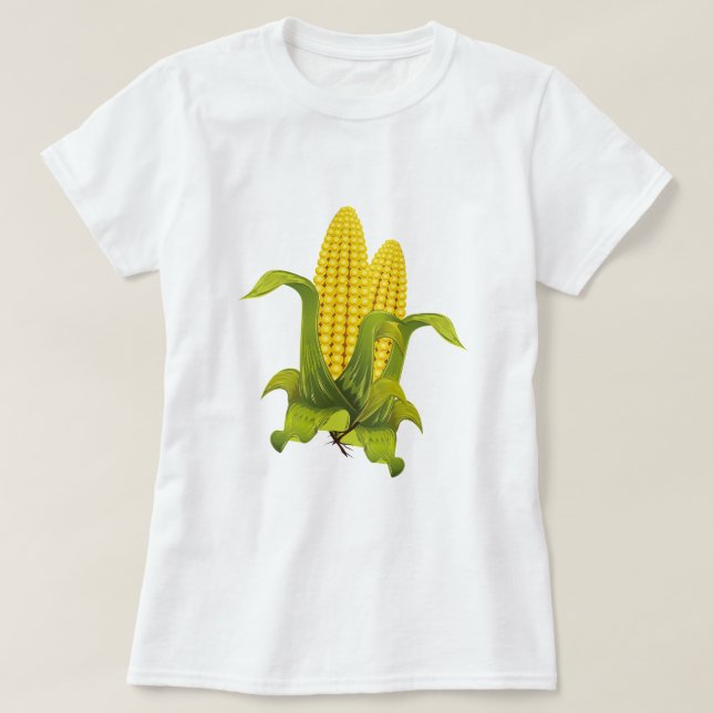Maiskolben corn cobs T-Shirt (Design vorne)