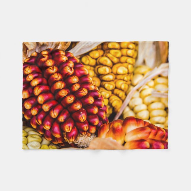 Maiskolben Fleecedecke (Vorderseite (Horizontal))