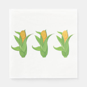 Maiskolben-Papierservietten Serviette
