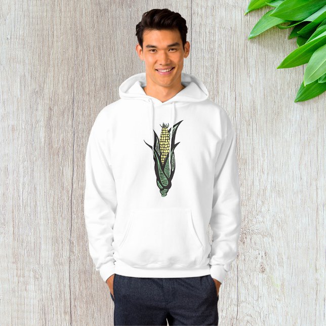 Maiskolben Rustikales Bauernhaus Gemüse Hoodie (Von Creator hochgeladen)