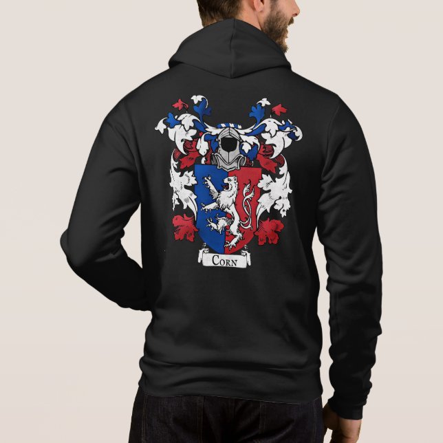 Maismantel von Waffen Männerhoodie Hoodie (Rückseite)