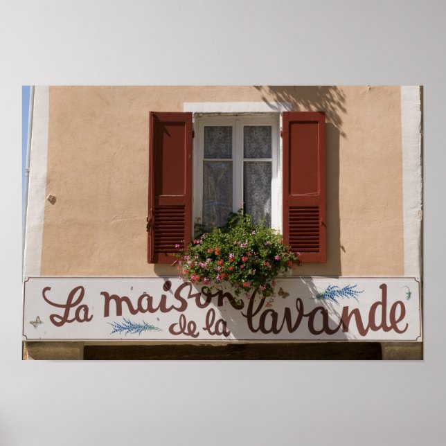 Maison de la Lavande, Place du Couwert, Poster (Vorne)