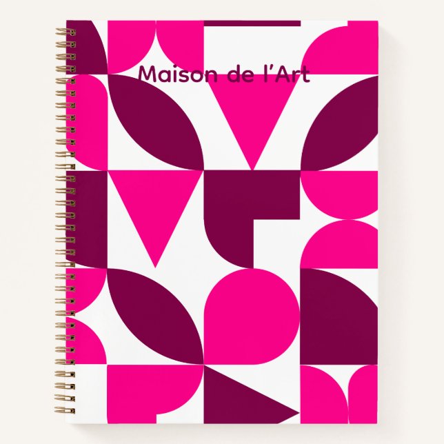 Maison de l'Art Notizbuch (Vorderseite)
