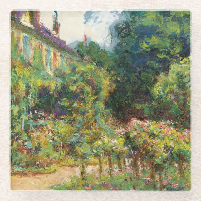 Maison de l'artiste à Giverny | 1913 Glasuntersetzer (Vorderseite)