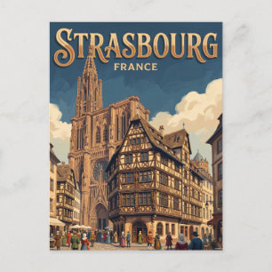 Maison Kammerzell Straßburg Frankreich Postkarte