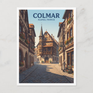 Maison Pfister, Colmar Frankreich Andenken Postkarte