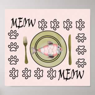 Maisposter für Katzenliebhaber Poster