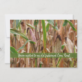 Maisröste, Getreideherbst-Kornfelder Einladung