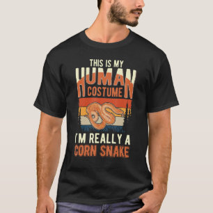 Maisschlange Menschenkostüm Halloween-Maisschlange T-Shirt