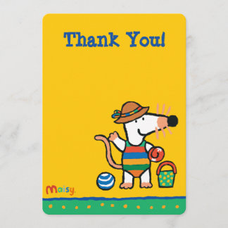 Maisy am Strand Geburtstag Einladung