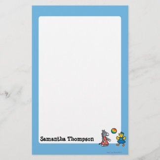 Maisy an der Vorschule mit Freunden auf dem Briefpapier