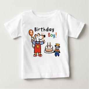 Maisy Birthday Boy, 2 Jahre alt Baby T-shirt