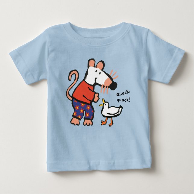 Maisy Füttre Duck Quack Baby T-shirt (Vorderseite)