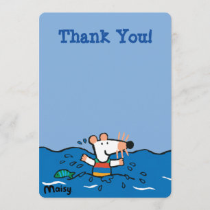 Maisy geht es zum Geburtstag schwimmen Einladung