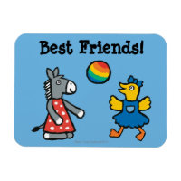 Maisy in Preschool with Friends on Playground