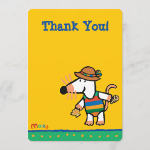 Maisy mit Muschel-Geburtstag Einladung