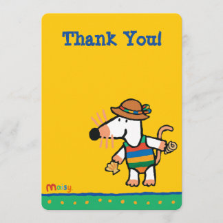 Maisy mit Muschel-Geburtstag Einladung