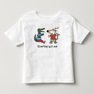 Maisy und Charley Bit Me Kleinkind T-shirt