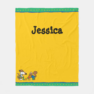 Maisy und Cyril errichten ein Sand-Schloss Fleecedecke