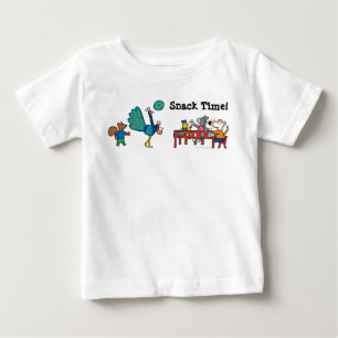 Maisy- und Freund-Vorschulimbiss-Zeit Baby T-shirt