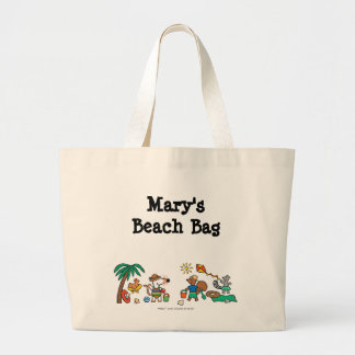 Maisy und Freunde am Strand Jumbo Stoffbeutel
