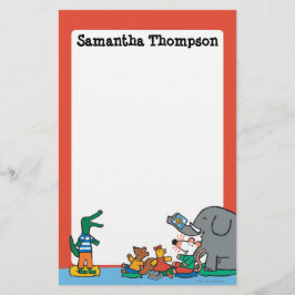 Maisy und Freunde lachen zur Story Time Briefpapier