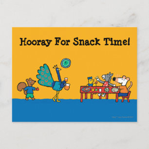 Maisy und Friends Preschool Snack Time Postkarte