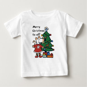 Maisy wünscht Ihnen frohe Weihnachten Baby T-shirt