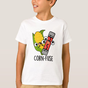Maiszauber Funny Confused Pun T-Shirt