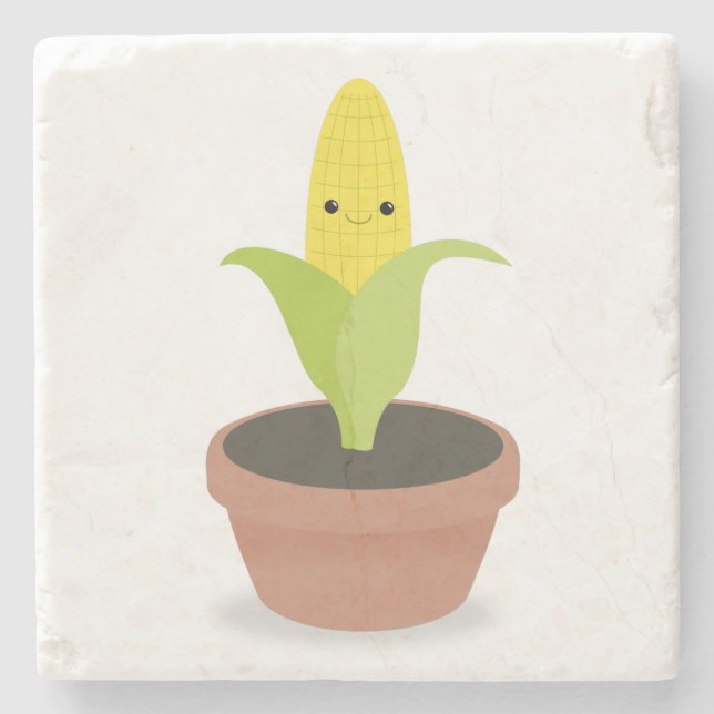 Maiszeichen Steinuntersetzer (Vorderseite)