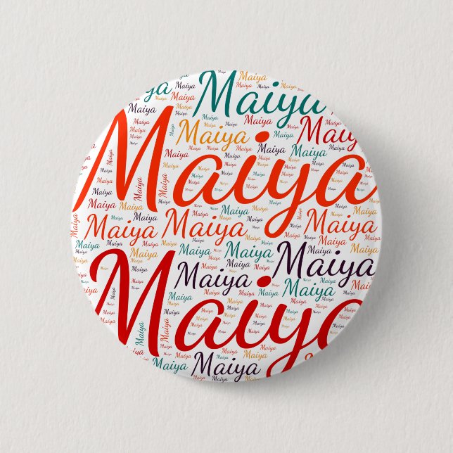 Maiya Button (Vorderseite)