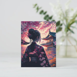 Maja Kirschblüten - Postcard Postkarte