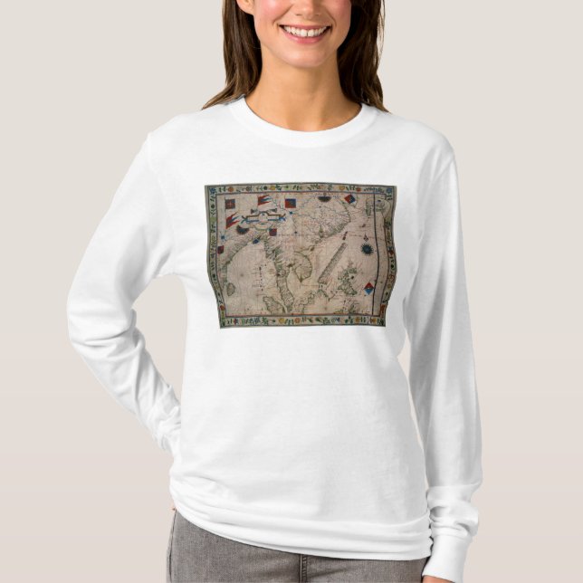 MAJESTÄT 41 der Ferne Osten, von einem portolan T-Shirt (Vorderseite)