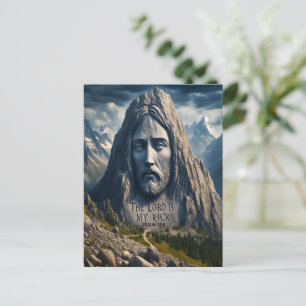 Majestät Berg der Herr ist mein Felsen Postkarte