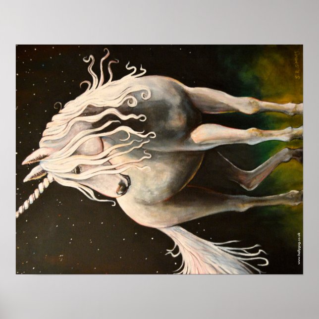 Majestät das Einhorn. Poster (Vorne)