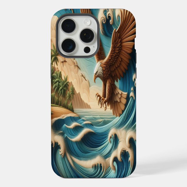 Majestät der Himmel iPhone Hülle (Rückseite)